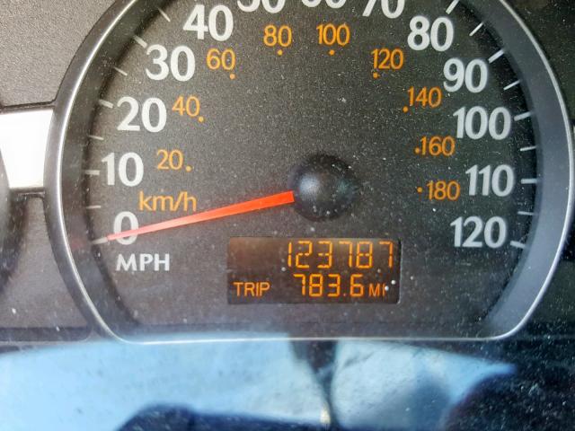 1G8AG52F24Z165459 - 2004 SATURN ION LEVEL BURGUNDY photo 8