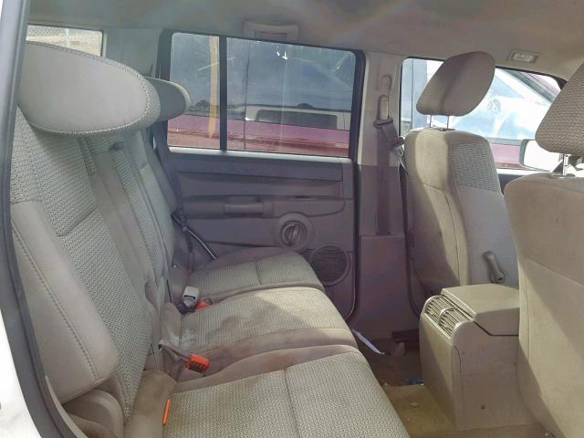 1J8HG48N56C246774 - 2006 JEEP COMMANDER Ağ foto 6