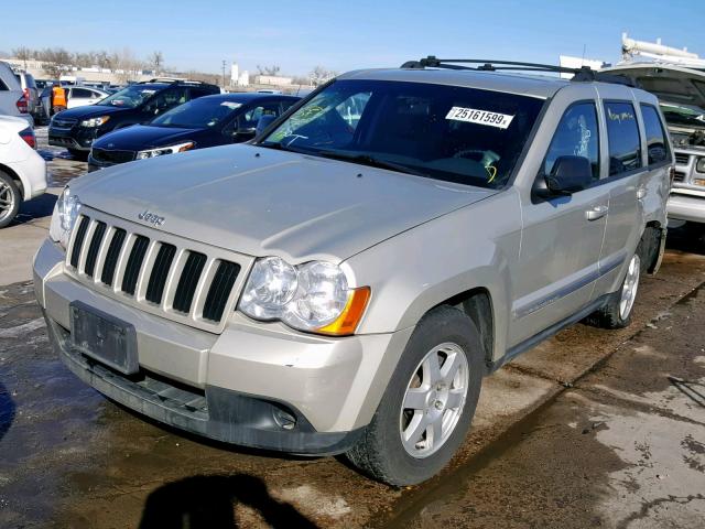 1J4PR4GK2AC105734 - 2010 JEEP GRAND CHER SILVER photo 2