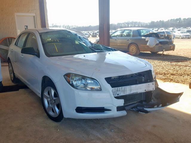1G1ZB5EBXAF121974 - 2010 CHEVROLET MALIBU LS WHITE photo 1