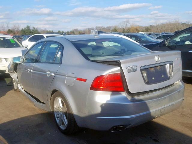 19UUA662X6A009061 - 2006 ACURA 3.2TL SILVER photo 3