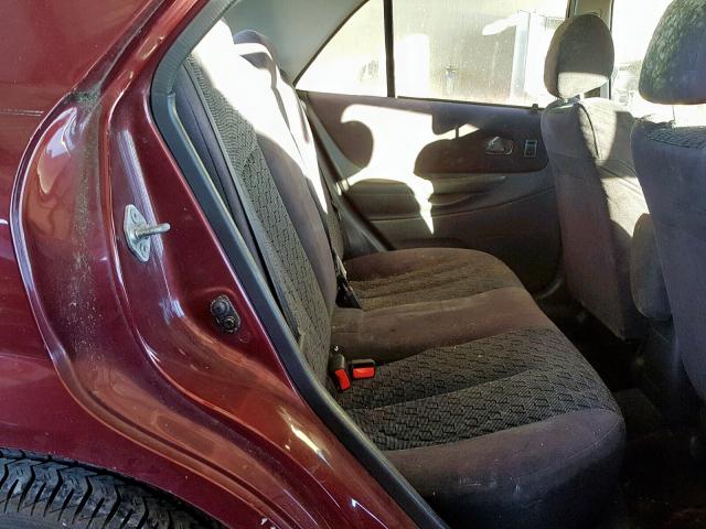 JM1BJ225521614307 - 2002 MAZDA PROTEGE DX RED photo 6