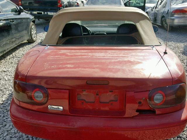 JM1NA3514M0230801 - 1991 MAZDA MX-5 MIATA RED photo 6