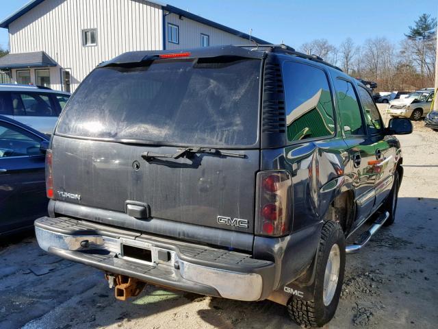 1GKEK13T63J223688 - 2003 GMC YUKON GRAY photo 4