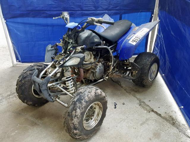 JY4AH12Y05C012062 - 2005 YAMAHA YFM350 X BLUE photo 2