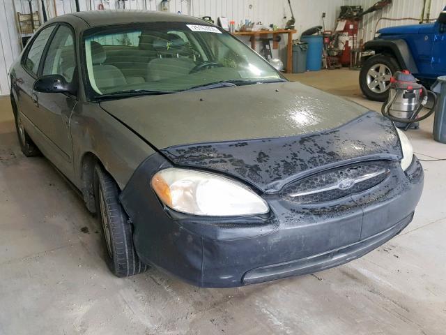 1FAFP55U42A177393 - 2002 FORD TAURUS SES GREEN photo 1