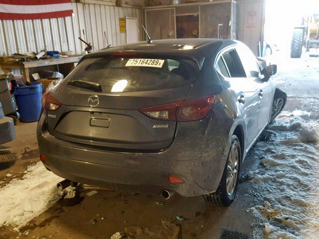 3MZBM1L74FM201849 - 2015 MAZDA 3 TOURING GRAY photo 4