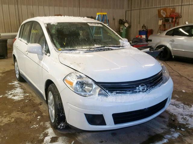 3N1BC1CP1BL419076 - 2011 NISSAN VERSA S WHITE photo 1