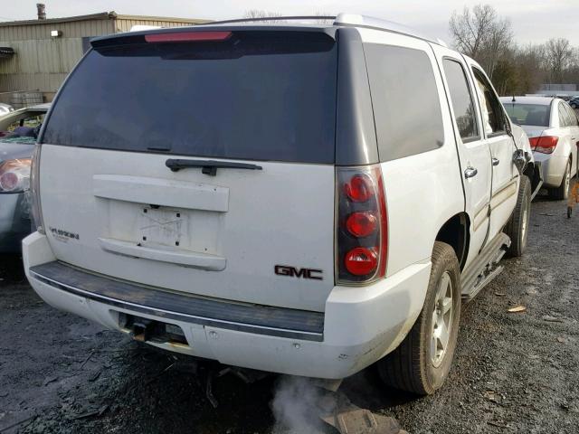 1GKFK63838J202351 - 2008 GMC YUKON DENA WHITE photo 4