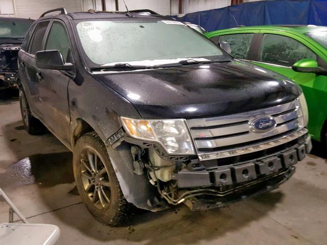 2FMDK48C68BB44496 - 2008 FORD EDGE SEL BLACK photo 1