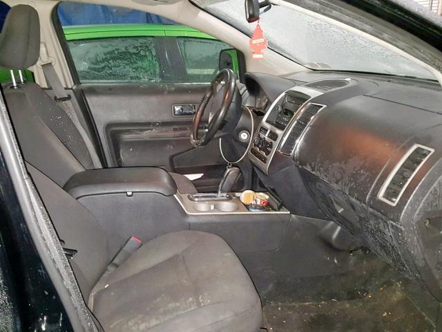 2FMDK48C68BB44496 - 2008 FORD EDGE SEL BLACK photo 5