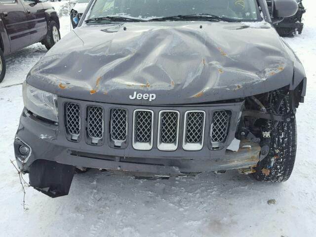 1C4NJDAB1FD364942 - 2015 JEEP COMPASS SP GREEN photo 9