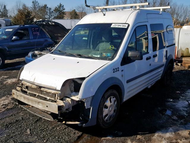 NM0LS6BN9AT004290 - 2010 FORD TRANSIT CO WHITE photo 2