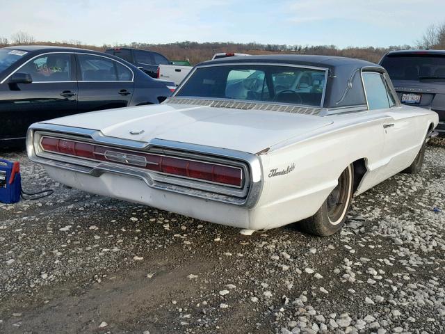 6Y87Q149798 - 1966 FORD THUNDERBIR WHITE photo 4