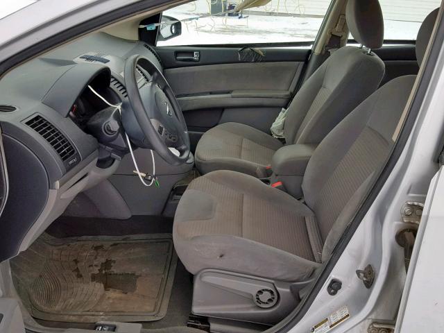 3N1AB61E78L719856 - 2008 NISSAN SENTRA 2.0 SILVER photo 5