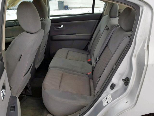 3N1AB61E78L719856 - 2008 NISSAN SENTRA 2.0 SILVER photo 6