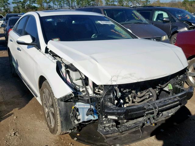 5NPE34AF6HH497867 - 2017 HYUNDAI SONATA SPO WHITE photo 1