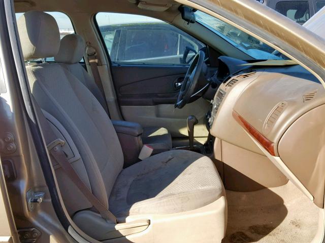 1G1ZS57N87F151474 - 2007 CHEVROLET MALIBU LS GOLD photo 5