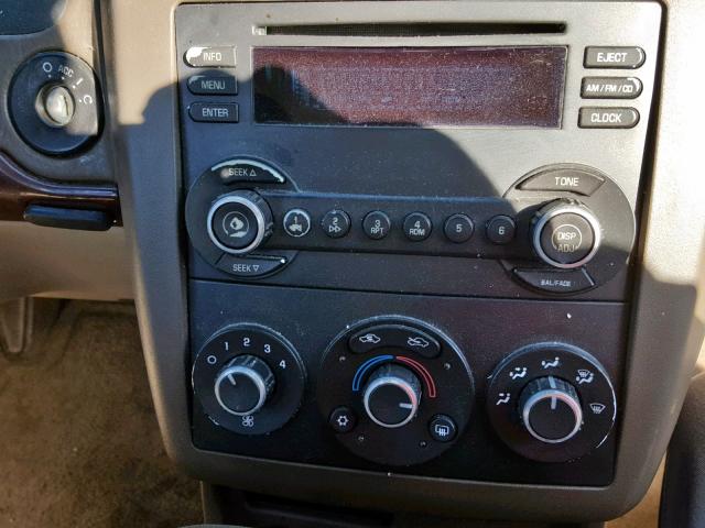 1G1ZS57N87F151474 - 2007 CHEVROLET MALIBU LS GOLD photo 9