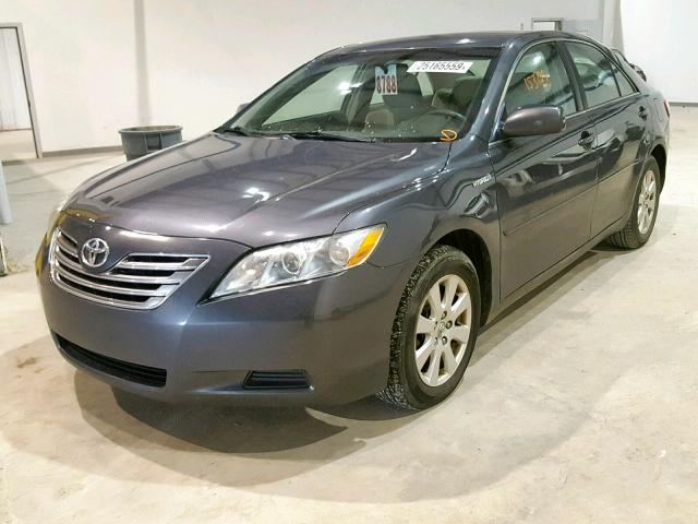 4T1BB46KX9U092612 - 2009 TOYOTA CAMRY HYBR GRAY photo 2