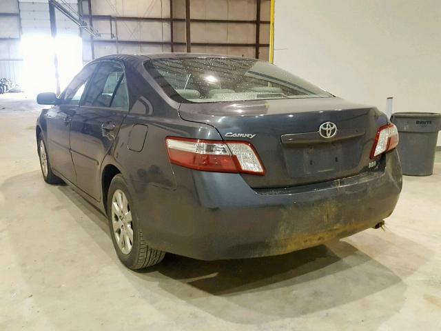 4T1BB46KX9U092612 - 2009 TOYOTA CAMRY HYBR GRAY photo 3