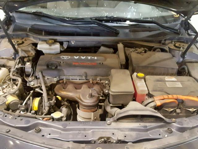 4T1BB46KX9U092612 - 2009 TOYOTA CAMRY HYBR GRAY photo 7