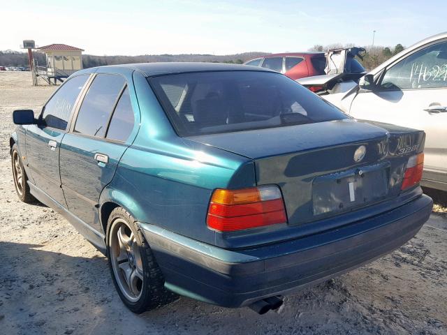 WBACD4328VAV46677 - 1997 BMW 328 I AUTO GREEN photo 3