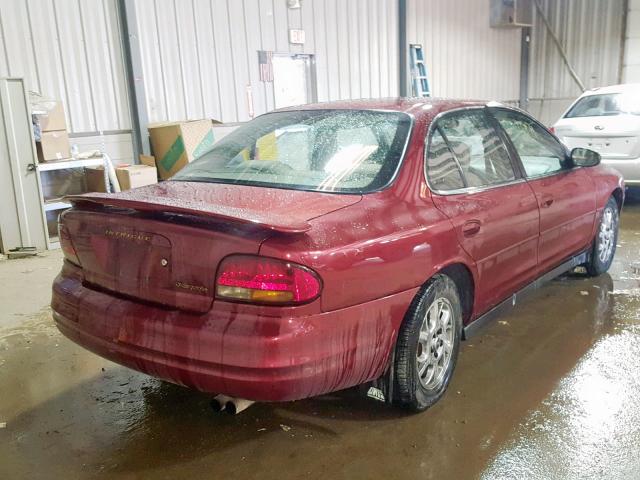 1G3WH52HX2F252793 - 2002 OLDSMOBILE INTRIGUE G RED photo 4