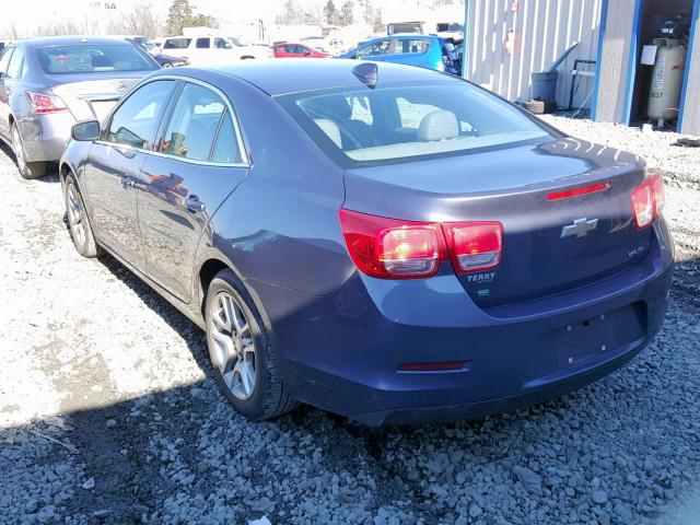 1G11C5SL1FF210489 - 2015 CHEVROLET MALIBU 1LT 蓝色 照片 3