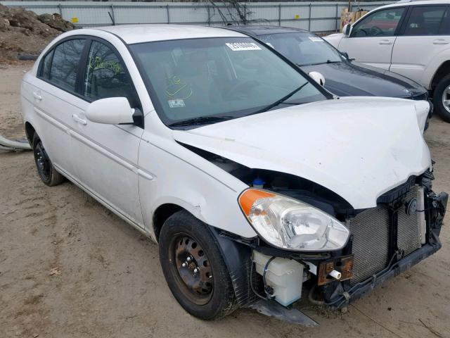 KMHCN46CX9U296525 - 2009 HYUNDAI ACCENT GLS WHITE photo 1