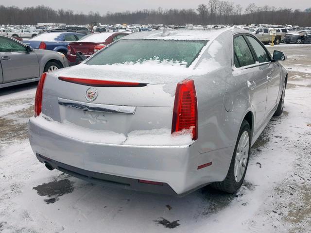 1G6DG5E52C0103751 - 2012 CADILLAC CTS LUXURY SILVER photo 4