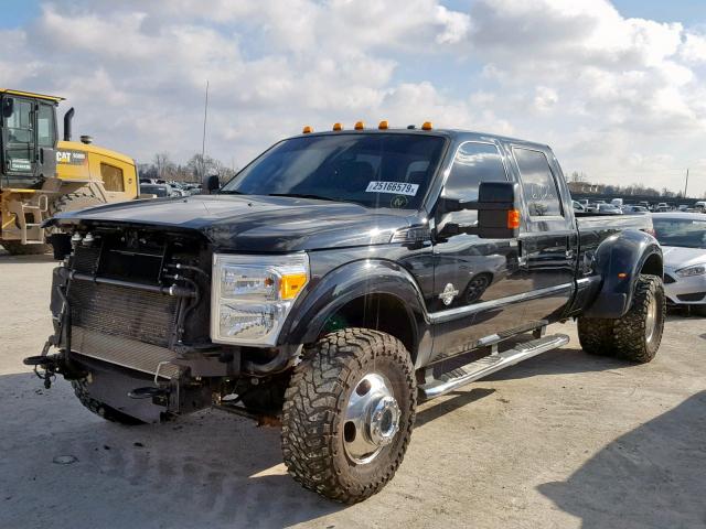 1FT8W3DT9GEA96327 - 2016 FORD F350 SUPER BLACK photo 2