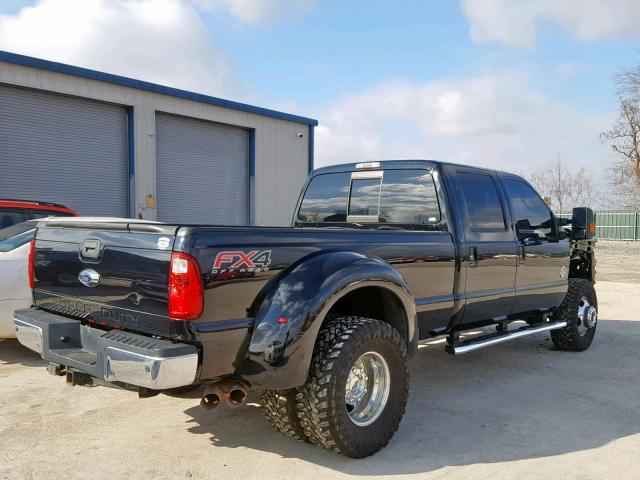 1FT8W3DT9GEA96327 - 2016 FORD F350 SUPER BLACK photo 4