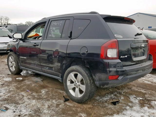 1C4NJDBB0HD105859 - 2017 JEEP COMPASS SP BLACK photo 3