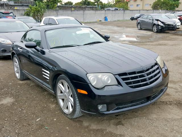 1C3AN69L45X033432 - 2005 CHRYSLER CROSSFIRE BLACK photo 1