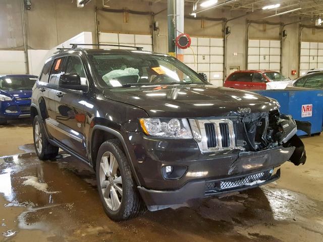 1J4RR4GG3BC646426 - 2011 JEEP GRAND CHER BLACK photo 1