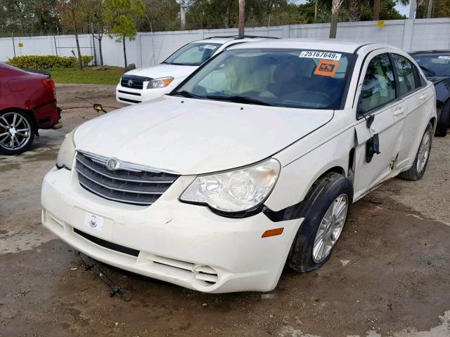 1C3LC56B29N570239 - 2009 CHRYSLER SEBRING TO WHITE photo 2