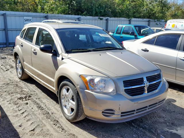 1B3HB48A49D144532 - 2009 DODGE CALIBER SX GOLD photo 1