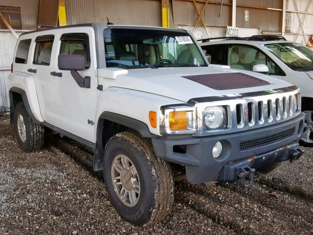 5GTDN13E878106149 - 2007 HUMMER H3 WHITE photo 1