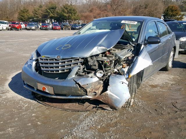 1C3LC46K18N156507 - 2008 CHRYSLER SEBRING LX BLUE photo 2