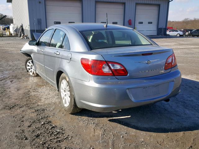 1C3LC46K18N156507 - 2008 CHRYSLER SEBRING LX BLUE photo 3