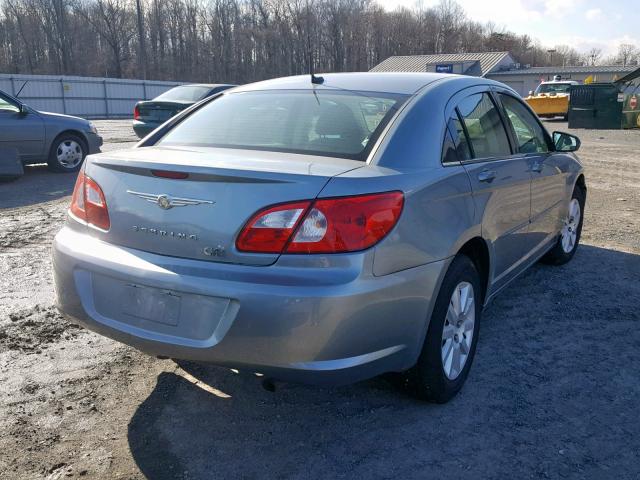 1C3LC46K18N156507 - 2008 CHRYSLER SEBRING LX BLUE photo 4