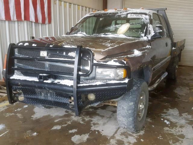 3B7KF23Z51G205985 - 2001 DODGE RAM 2500 BROWN photo 2