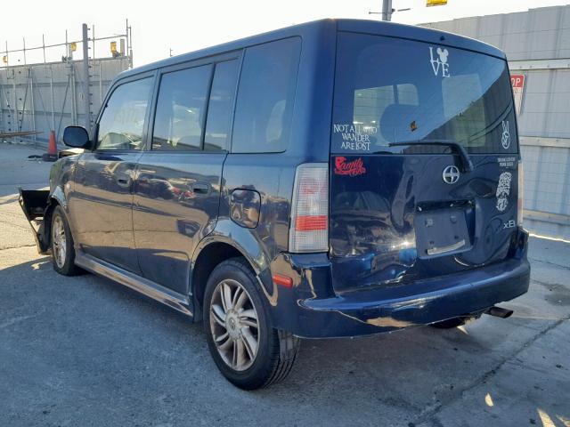 JTLKT324340129930 - 2004 TOYOTA SCION XB Көк фото 3