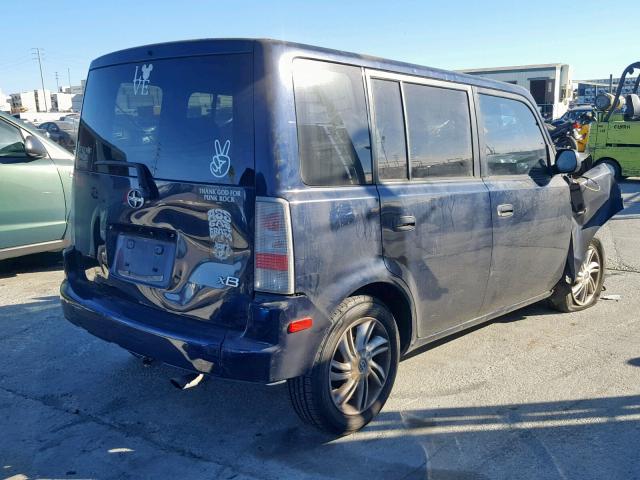 JTLKT324340129930 - 2004 TOYOTA SCION XB Көк фото 4