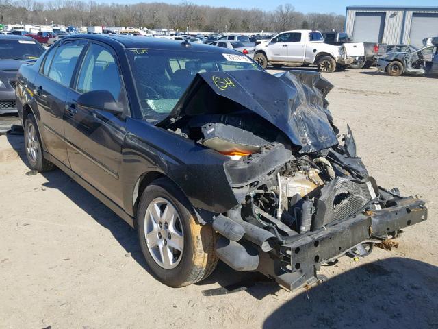 1G1ZT54844F221074 - 2004 CHEVROLET MALIBU LS BLACK photo 1