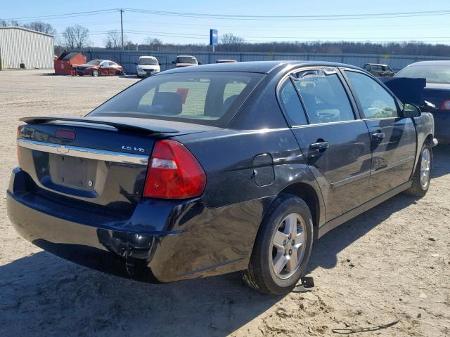 1G1ZT54844F221074 - 2004 CHEVROLET MALIBU LS BLACK photo 4
