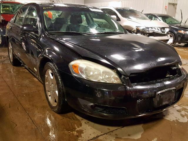 2G1WD58C469235969 - 2006 CHEVROLET IMPALA SUP Қара фото 1