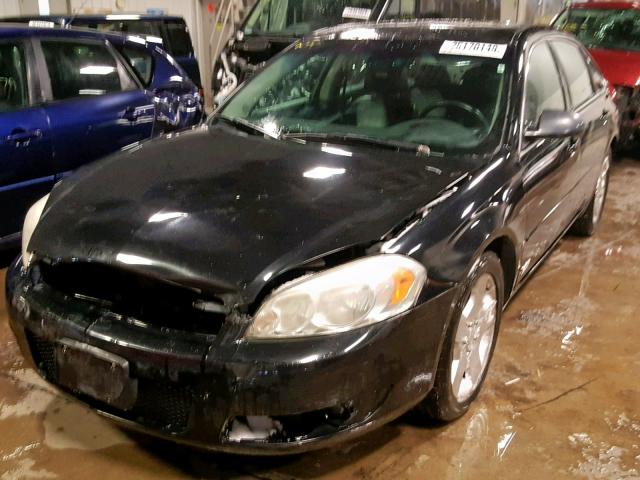 2G1WD58C469235969 - 2006 CHEVROLET IMPALA SUP Қара фото 2