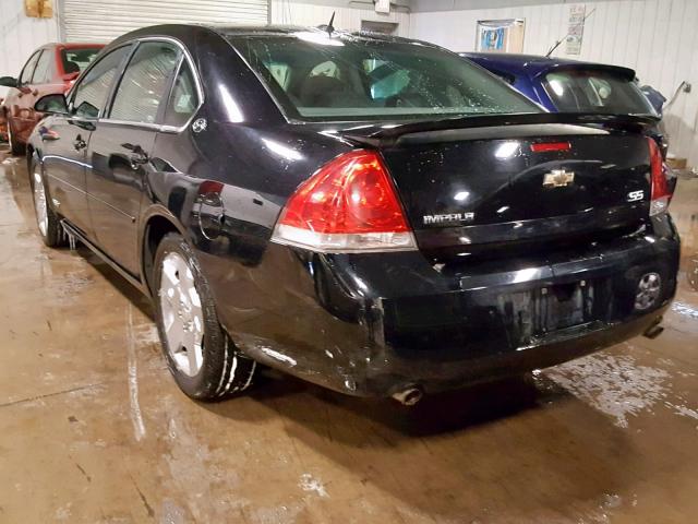 2G1WD58C469235969 - 2006 CHEVROLET IMPALA SUP Қара фото 3